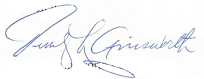 Jerry Ainsworth Signature